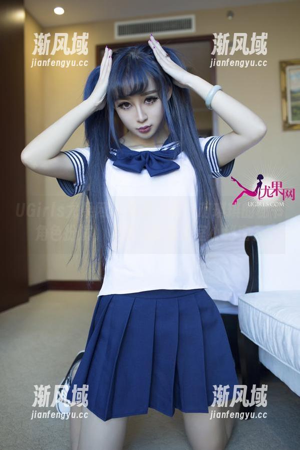 UGirls尤果网 - 精选写真：萌琪琪的秘书角色扮演，猜猜她的办公室小秘密？